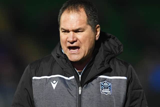 Glasgow Warriors head coach Dave Rennie was pleased with his team's victory against Edinburgh at Scotstoun. Picture: Ross Parker/SNS