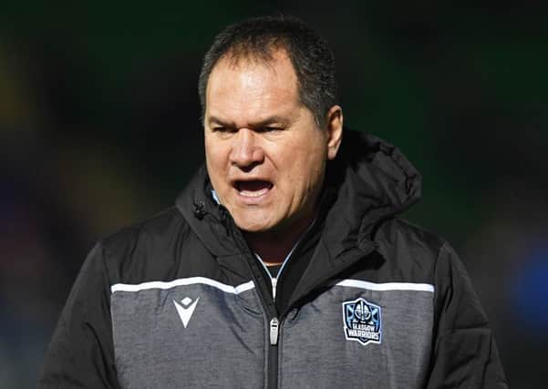 Glasgow Warriors head coach Dave Rennie was pleased with his team's victory against Edinburgh at Scotstoun. Picture: Ross Parker/SNS