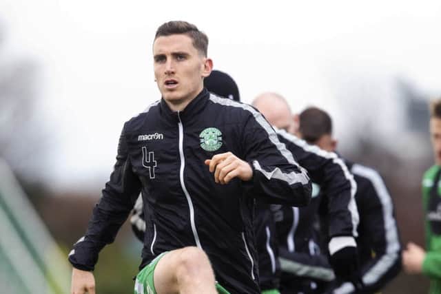 Next up for Hibs defender Paul Hanlon is the Boxing Day clash with Hearts. Picture: Gary Hutchison/SNS