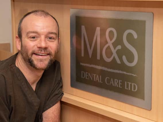 M&S Dental Care owner Gregor Muir. Picture: Iain Ferguson