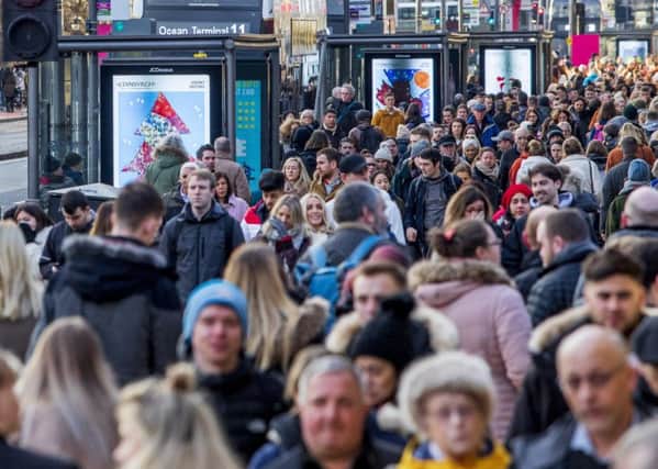 Shoppers made 310 million credit and debit card transactions between Black Friday and last Thursday. Picture: TSPL