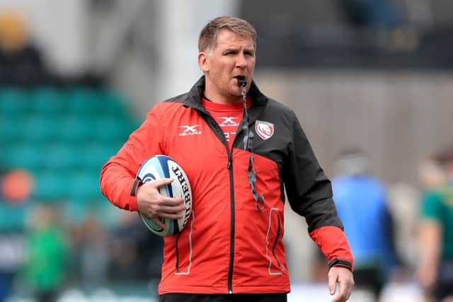 Bell supervises training at Gloucester, but he will move to Scotstoun this summer. Picture: PA.