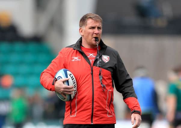 Bell supervises training at Gloucester, but he will move to Scotstoun this summer. Picture: PA.