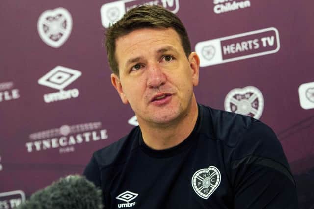 Hearts head coach Daniel Stendel. Picture: Ross MacDonald/SNS