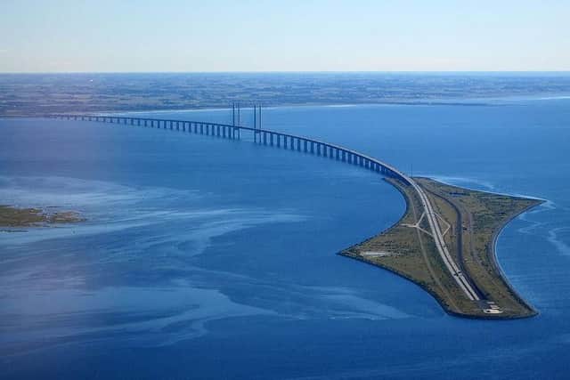 The resund Bridge between Sweden and Denmark has long been inspiration for those hoping to connect Scotland and Northern Ireland. PIC: Creative Commons/Nick D.