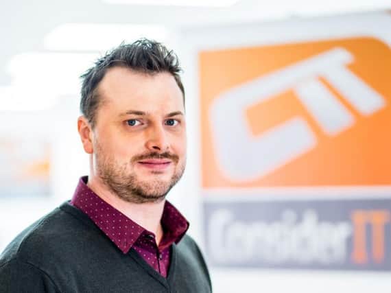 Stuart Gilbertson is the founder and MD of Consider IT in Edinburgh. Picture: Contributed