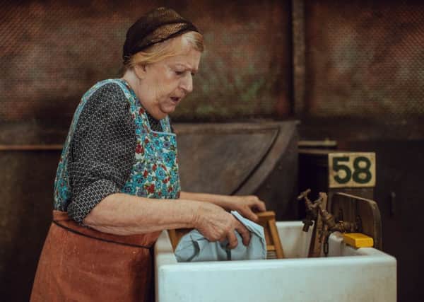 Mary McCusker reprises her role as old Mrs Culfeathers