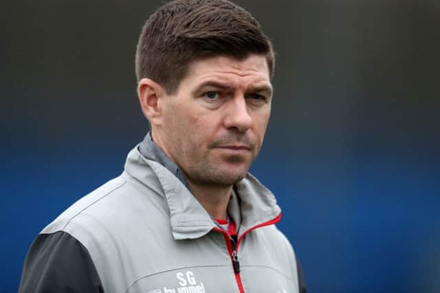 Rangers manager Steven Gerrard said the officials got it 'wildly wrong' in Betfred Cup final. Picture: Andrew Milligan/PA Wire