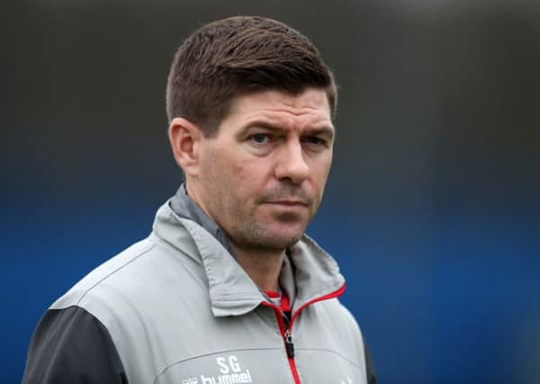 Rangers manager Steven Gerrard said the officials got it 'wildly wrong' in Betfred Cup final. Picture: Andrew Milligan/PA Wire