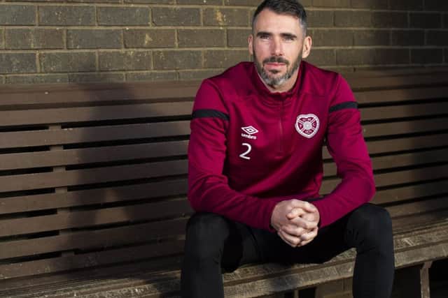 Hearts defender Michael Smith says recent performances are a recipe for disaster. Picture: Ross MacDonald / SNS Group