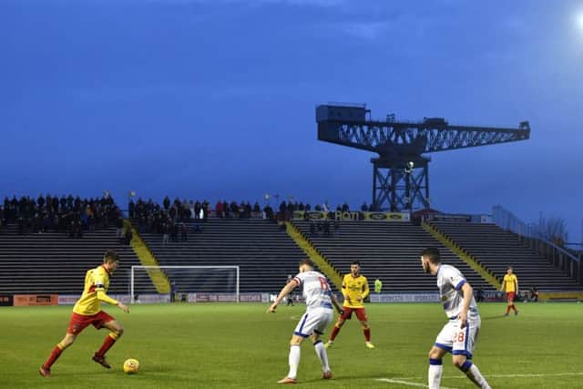 Thistle got the better of hosts Morton at Cappielow. Picture: Rob Casey / SNS Group
