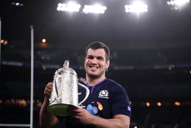 Scotland retained the Calcutta Cup but who scored the tries? Picture: Getty Images