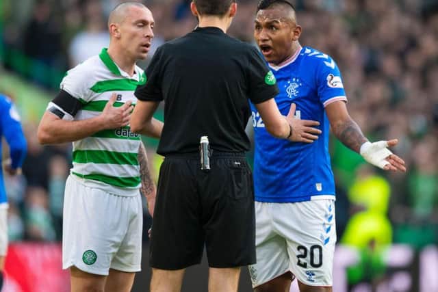 Scott Brown and Alfredo Morelos tussled again, and the Colombian was sent off, but it didn't overshadow Rangers' achievement