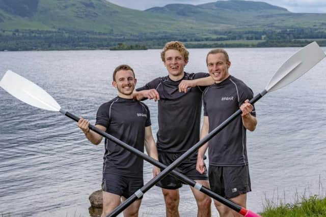 They hope to become the fastest trio in history to row the Atlantic in the Talisker Whisky Atlantic Challenge.