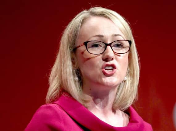 Labour's shadow business secretary, Rebecca Long-Bailey has revealed she's considering standing as the next Labour leader.