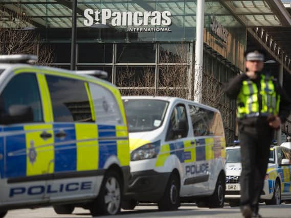 The four men, aged between 19 and 23, were held on Monday on suspicion of the commission, preparation or instigation of an act of terror, while a fifth man, 19, was arrested on suspicion of encouraging terrorism.