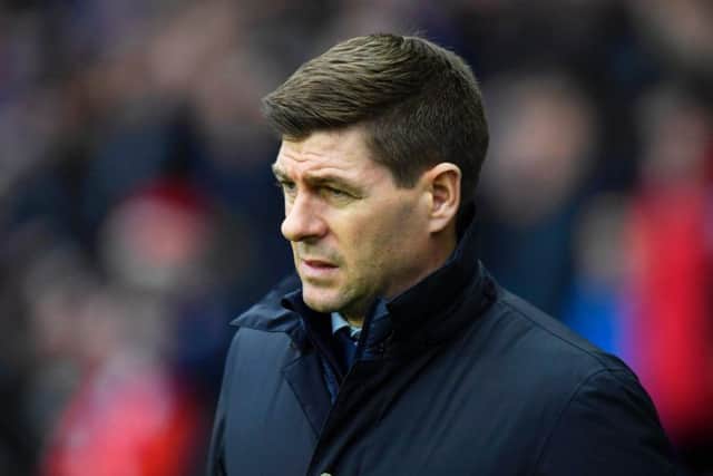 Steven Gerrard admitted he had "butterflies" while having breakfast with former Rangers manager Walter Smith