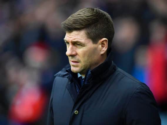 Steven Gerrard admitted he had "butterflies" while having breakfast with former Rangers manager Walter Smith