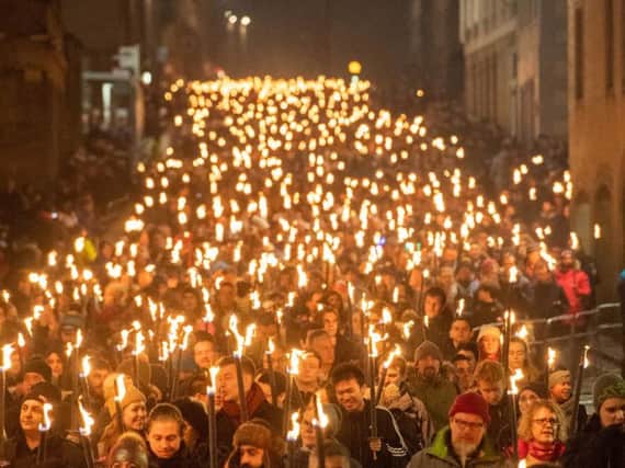 Edinburgh is hosting three days of events as part of its annual Hogmanay festival.