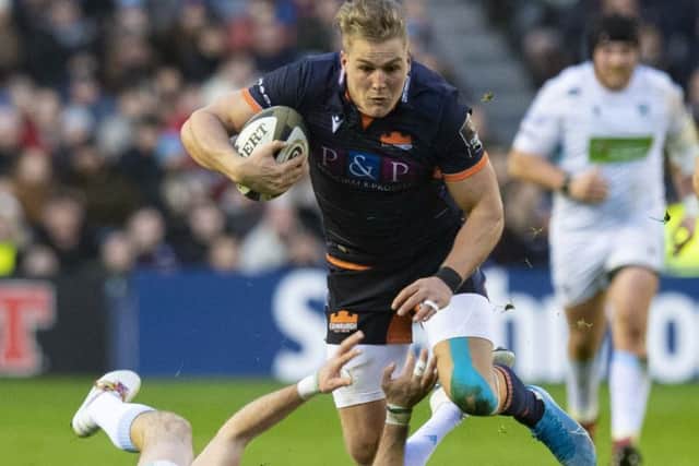 Edinburgh's Duhan van der Merwe is in fine form. Picture: Ross Parker/SNS Group/SRU