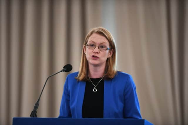 Shirley-Anne Somerville, the social security secretary, said £104m was spent offering support for those most in need. Picture: John Devlin