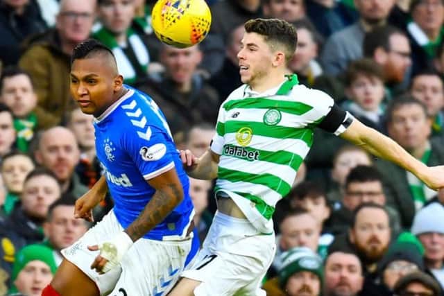Ryan Christie sustained the injury in a tussle with Rangers striker Alfredo Morelos