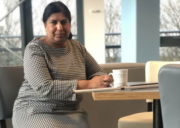 Kirin Saeed, a Braille Proof Reader at the Scottish Braille Press