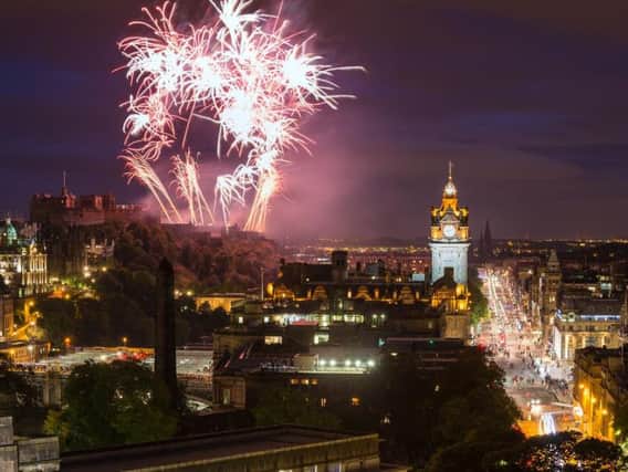 Edinburgh's city-wide Hogmanay celebration is renowned across the country. Picture: Shutterstock