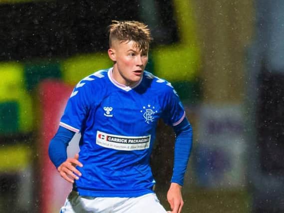 Nathan Patterson is expected to make his first-team breakthrough at Rangers this season