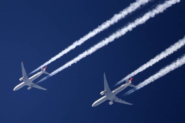 Friends of the Earth Scotland urged people to fly less as most tree-planting schemes to offset carbon "lack credibility". Picture: Dan Kitwood/Getty Images
