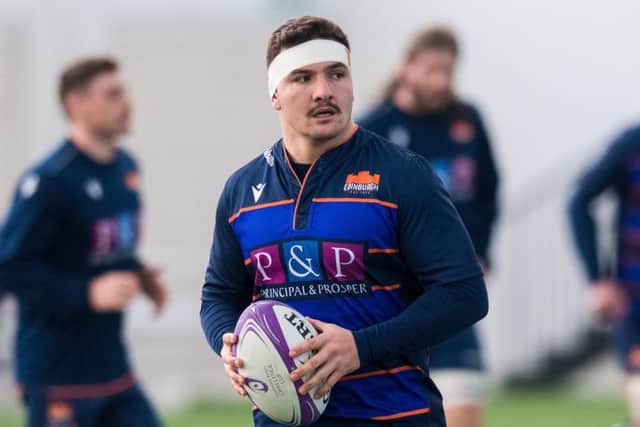 Edinburgh's Mike Willemse. Picture: Ross Parker / SNS