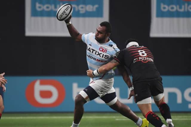 Leone Nakarawa in action for Racing 92. Picture: Eric Feferberg/AFP via Getty Images
