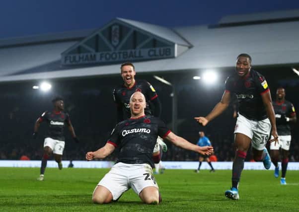 Charlie Adam was pilloried for his celebration after scoring for Reading against Fulham. Picture: Jordan Mansfield/Getty Images