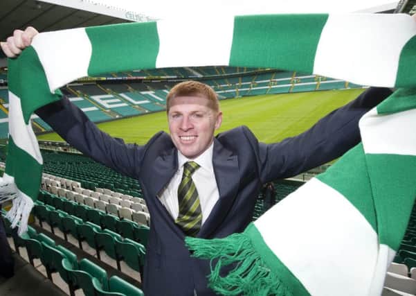 Neil Lennon says he is now in a great place with Celtic and, having been through tough times as a manager, that helps him enjoy the good times  more. Photograph: Craig Williamson/SNS