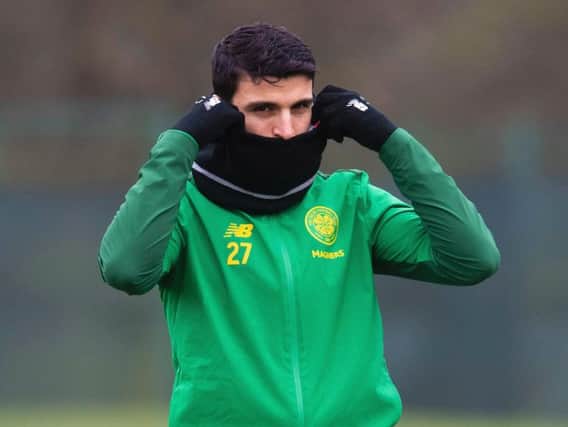 Mohamed Elyounoussi has impressed while on loan at Celtic. Picture: SNS