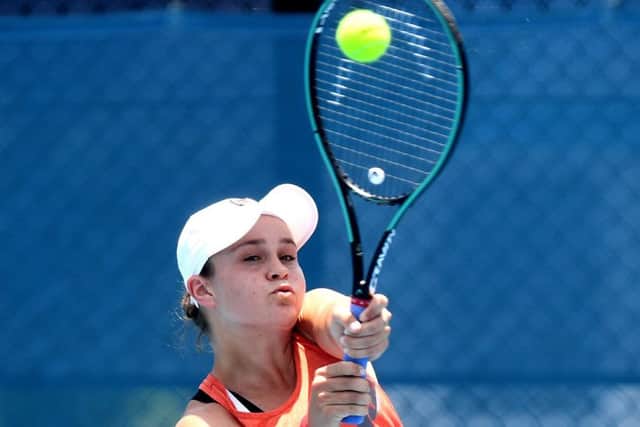 Ashleigh Barty: Enjoying being No 1. Picture: Getty.