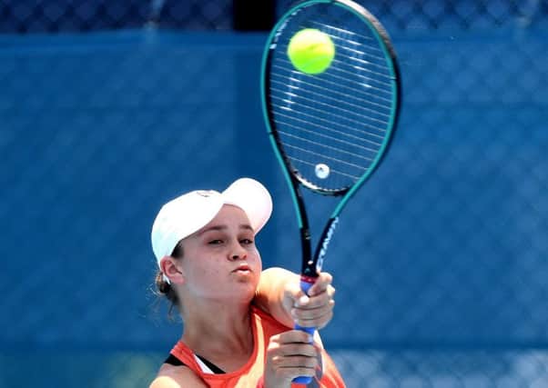 Ashleigh Barty: Enjoying being No 1. Picture: Getty.