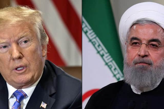 Trump has warned Presiden Hassan Rouhani of Iran he will hit Iran "harder than they have ever been hit before" if they retaliate after the killing of General Soleimani.