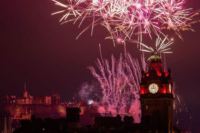 Edinburgh's Hogmanay celebrations have helped put the city on the map. (Picture: Ian Georgeson)