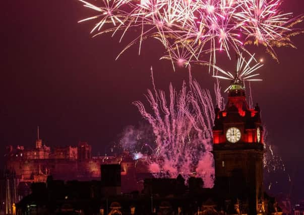 Edinburgh's Hogmanay celebrations have helped put the city on the map. (Picture: Ian Georgeson)