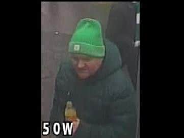 Police believe this man could help with their investigation. Picture: Police Scotland