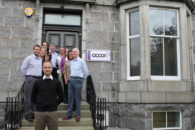 James Arthur (front) said the consultancy's employee ownership structure aims to 'build a fair and open corporate culture'. Picture: Contributed