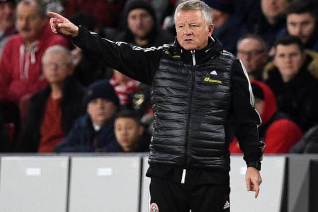 Chris Wilder refused to be drawn on transfer speculation