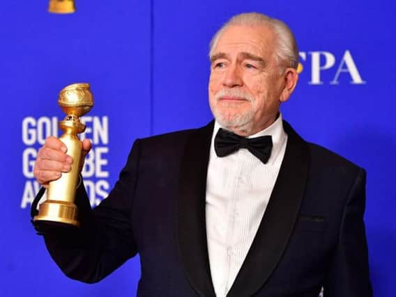 Brian Cox won the Golden Globe for best male actor in a television series - drama (Getty Images)