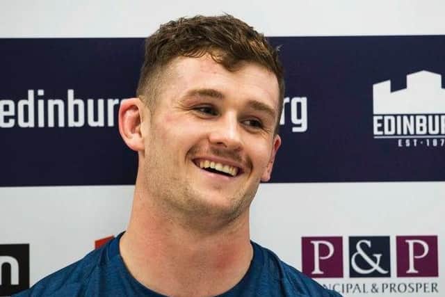 Scotland back-row forward Magnus Bradbury has signed a new contract with Edinburgh. Picture: SRU/SNS