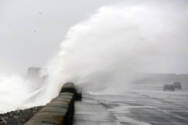 High winds are expected to hit parts of Scotland today. Picture John Devlin