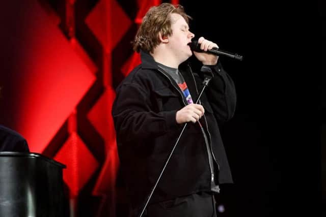 Paige Turley and Lewis Capaldi dated in their late teens (Getty Images)