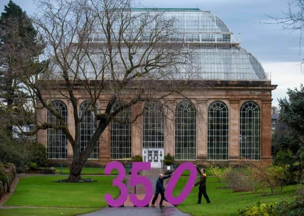 The Royal Botanic Garden Edinburgh is celebrating its 350th anniversary