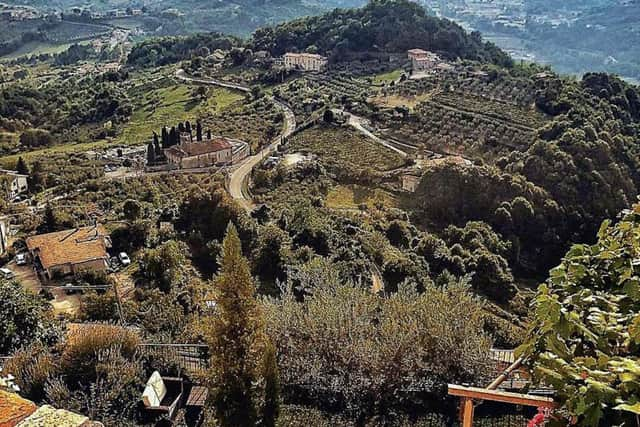 Above the vineyars, Picinisco, Italy