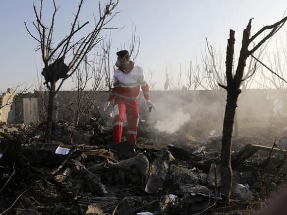 Iranian state television said the crash was because of mechanical issues. Picture: Getty
